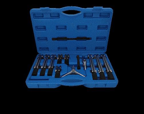 BRILLIANT TOOLS BT631000 Universal-Abzieher-Satz, 14-tlg [Powered by KS TOOLS]