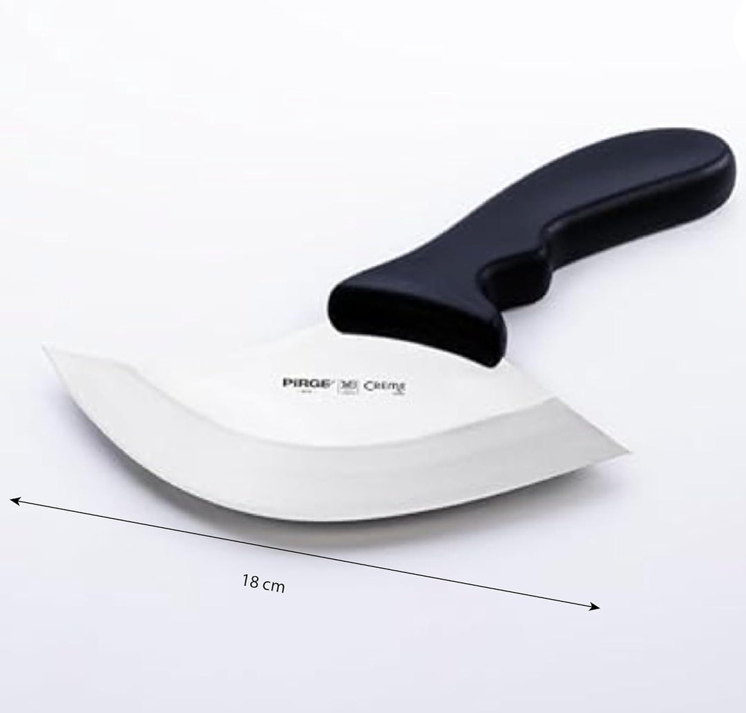 Pirge Creme Börekmesser 18 cm – rostfreier Edelstahl - Börek-Schneide- und Serviermesser
