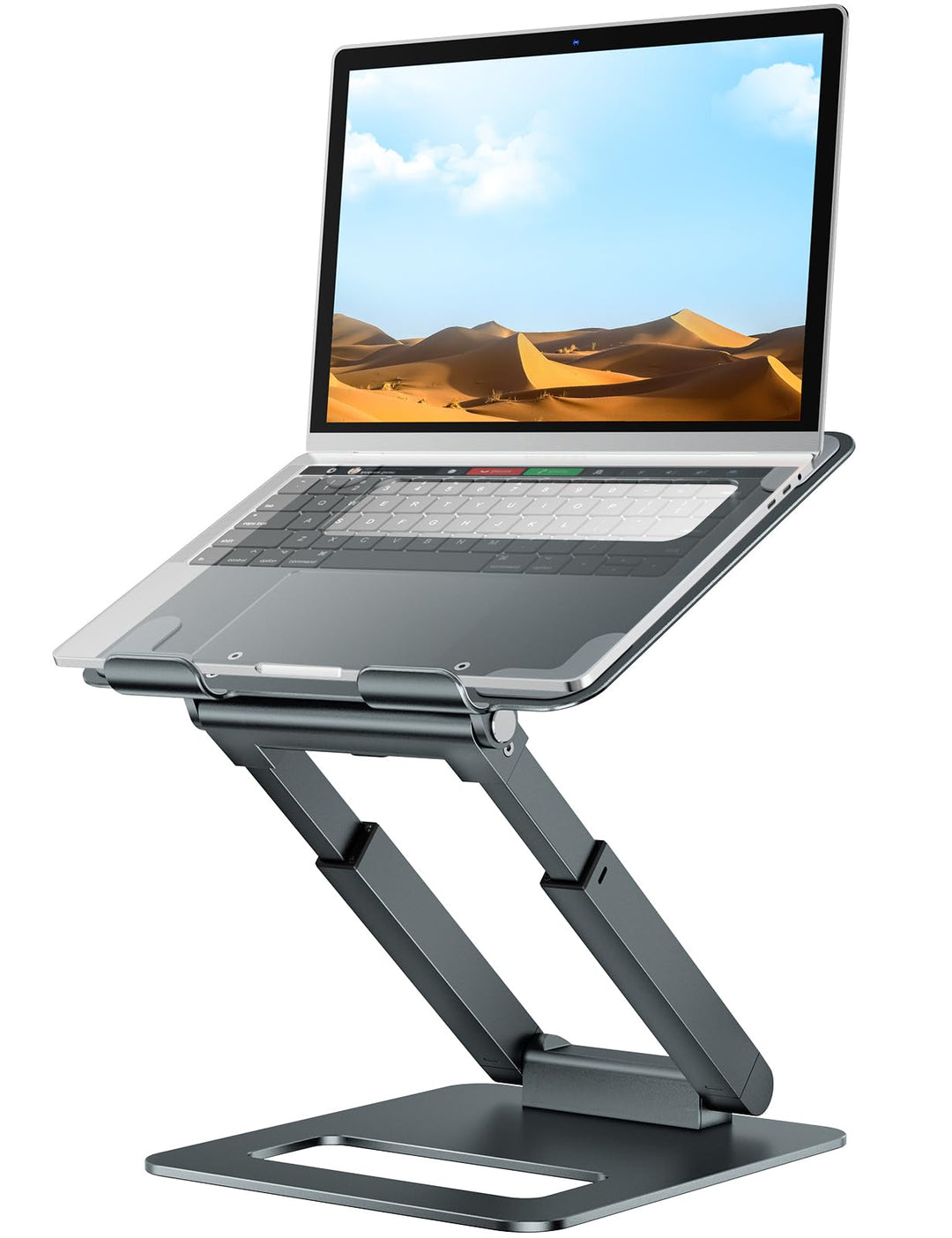 tounee Laptop Ständer Höhenverstellbar, Ergonomischer Computer Ständer, Adjustable Laptop Stand, Not