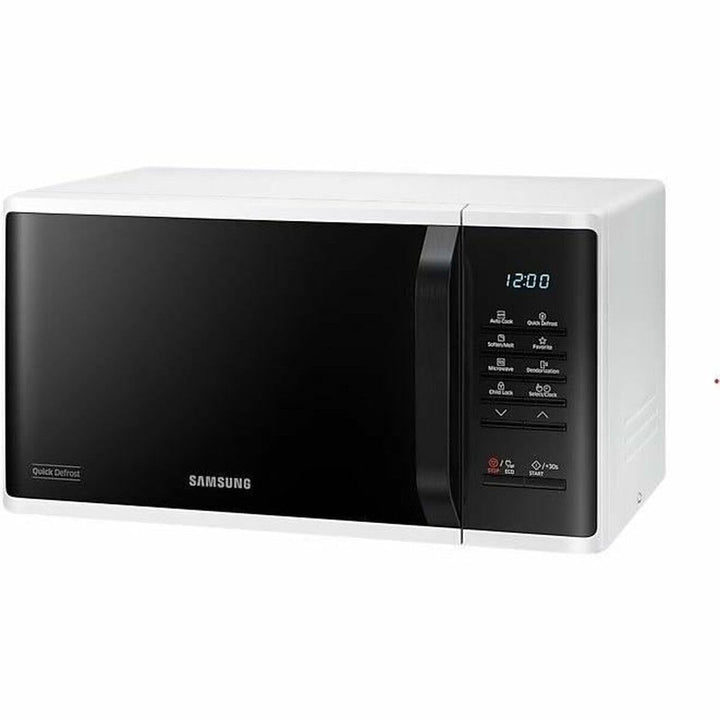 Microonde SAMSUNG Solo - Bianco - 23 L - 800 W - Cavit? in ceramica smaltata