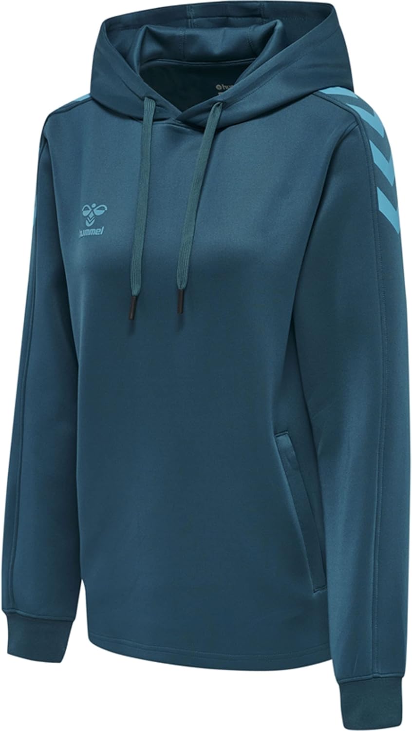 hummel Verstellbare Taille Kapuzenpullover Hmlcore Damen XS Blau, XS Blau