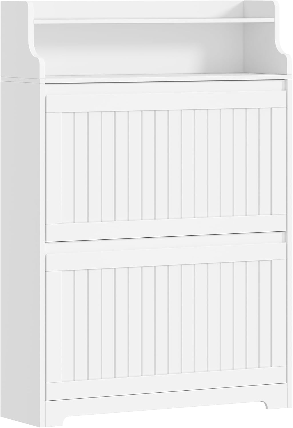 Hzuaneri Schuhschrank, Schuhregal Schuhkipper Schmal, Schuhkommode, Verstellbar, Schuhaufbewahrung f