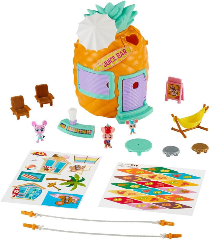 Millie and Friends Maus in The House CO07395 Playset Bar Säfte Pineapple Spielzeug, Sammelspielzeug,