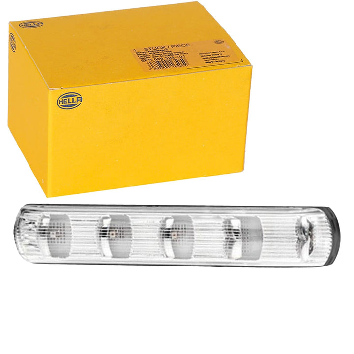 Hella 2BM 011 788-051 Zusatzblinkleuchte - LED - 12V - aufklebbar - Lichtscheibenfarbe: glasklar - L