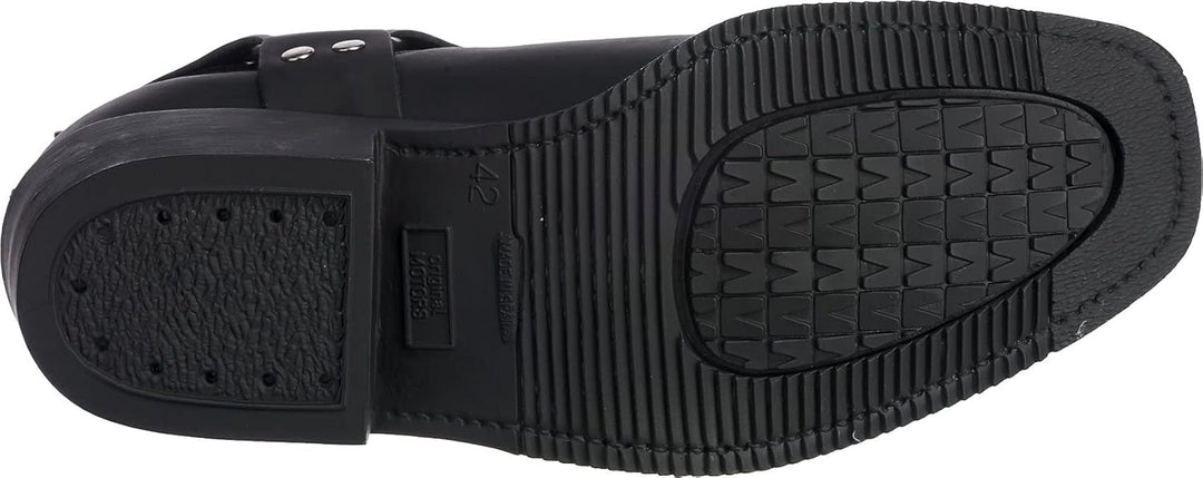 City Biker Westernstiefel Kurzstiefel Motorradstiefel Biker Schwarz Braun 40/46 EU Schwarz, 40/46 EU