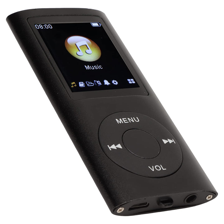 MP3-Player/MP4-Player, MP4-Musikplayer Unterstützt Bis zu 64 GB TF-Karte, Digitaler 1,8-Zoll-LCD-Bil