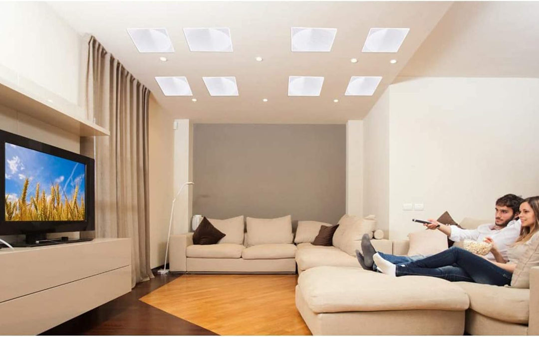 pyle Audio 5,25-Zoll-Wand-/Deckeneinbau-Dual-Lautsprecher (Paar) – 2-Wege-Tieftöner-Lautsprechersyst