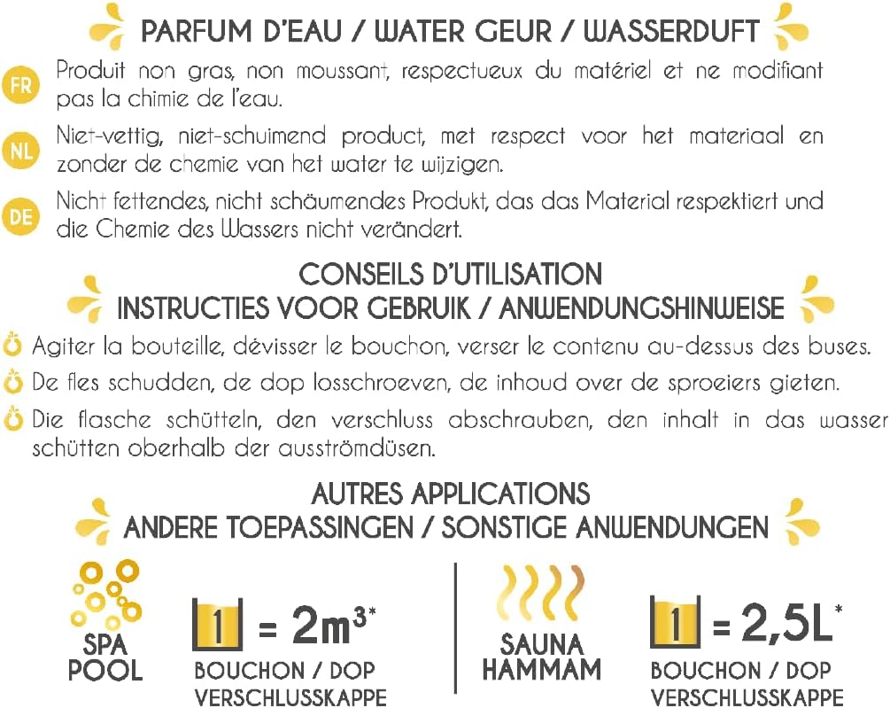 KIKAO - Duft für Spa und Pool – Monoi-Blume – 125 g Monoi-Blume 125.0, Monoi-Blume 125.0