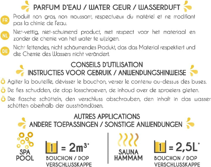 KIKAO - Duft für Spa und Pool – Monoi-Blume – 125 g Monoi-Blume 125.0, Monoi-Blume 125.0