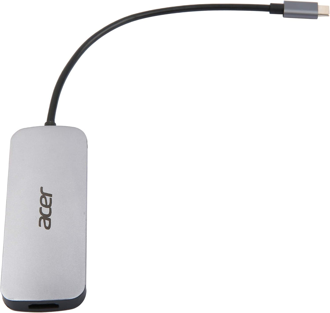 Acer 7-in-1 Mini Dock (USB Type-C zu 1x USB Type-C (w PD), 3x USB 3.0, 1x HDMI, 1x SD Card Reader, 1