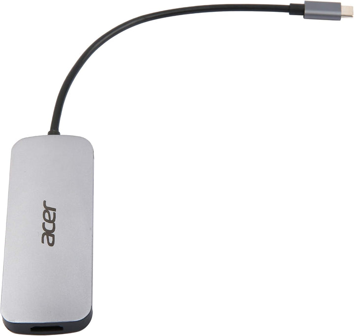 Acer 7-in-1 Mini Dock (USB Type-C zu 1x USB Type-C (w PD), 3x USB 3.0, 1x HDMI, 1x SD Card Reader, 1