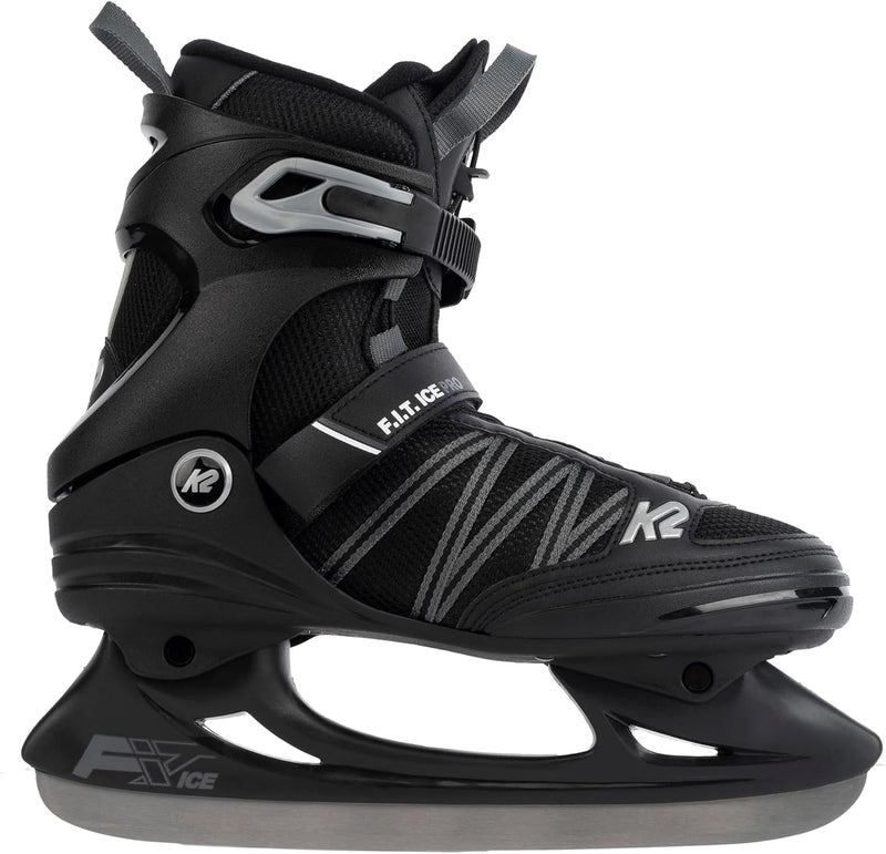 K2 Herren F.i.t. Ice Pro Schlittschuhe EU: 41.5 (UK: 7.5 / US: 8.5) black - grey, EU: 41.5 (UK: 7.5