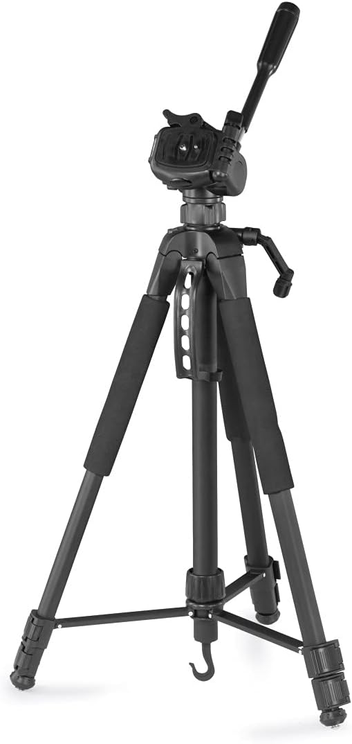Hama Stativ Kamera "Action 165 3D" (Leichtes Fotostativ inkl. Handy-Halterung, Tripod mit 61-165cm H