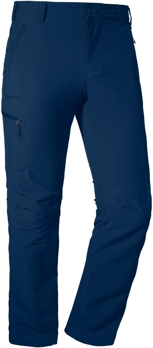 Schöffel Herren Pants Folkstone, leichte Wanderhose mit Stretch-Material, robuste Outdoor Hose mit s