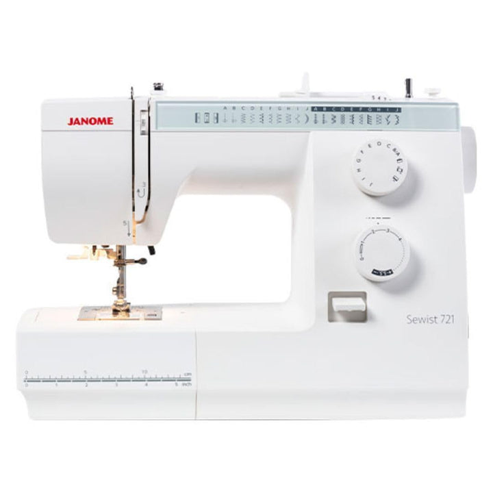 Janome Sewist 721 Nähmaschine mit Bonuspaket