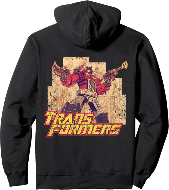 Transformers Simon Furman Prime Montage Pullover Hoodie