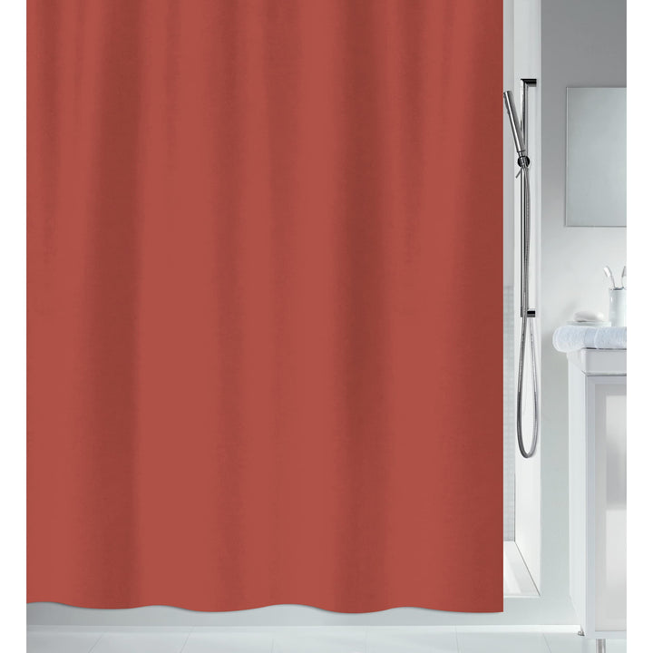 Spirella Anti-Schimmel Duschvorhang - Anti-Bakteriell, waschbar, wasserdicht - Polyester, „Primo “ 2