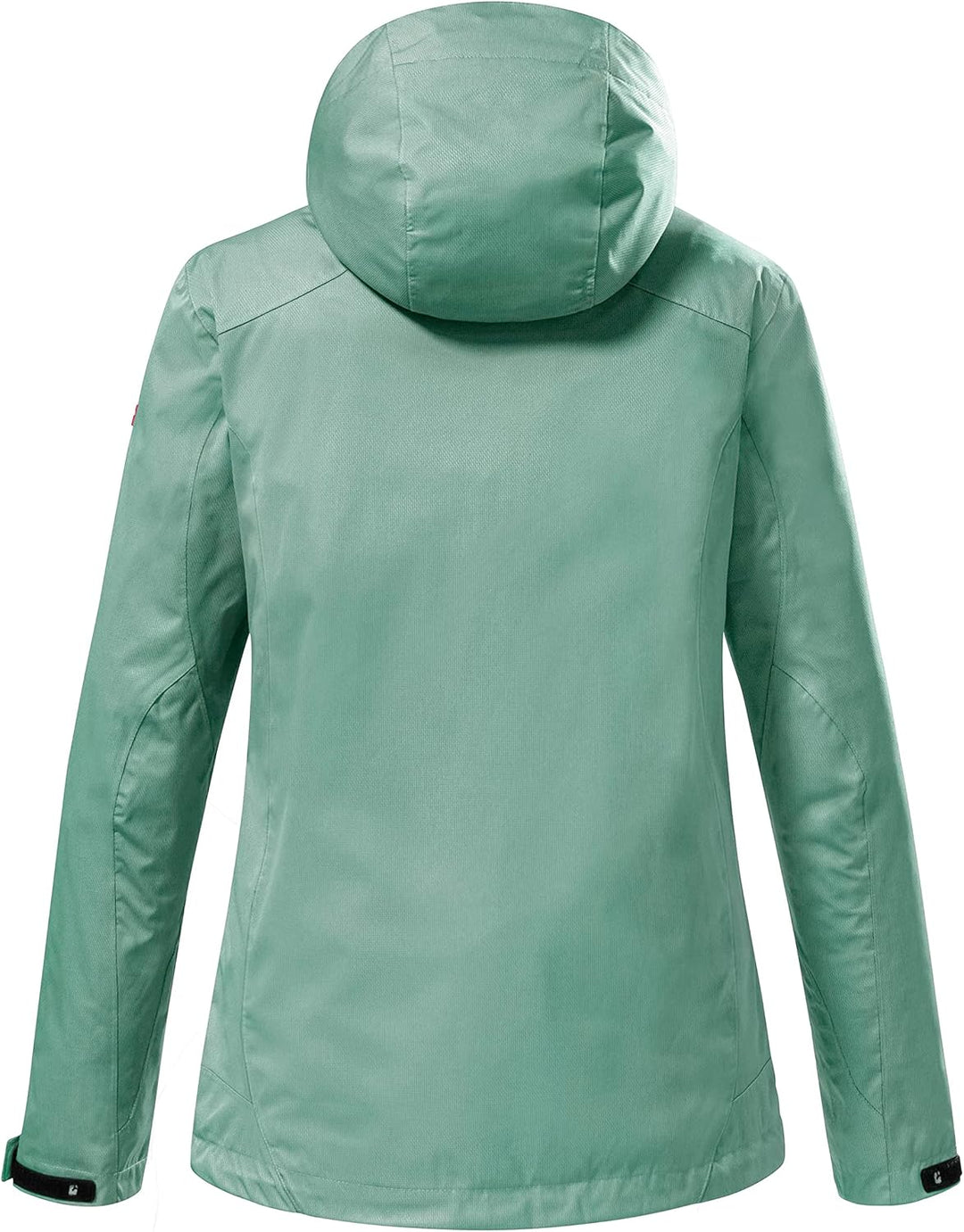 Killtec Damen Kos 133 Wmn Jckt Funktionsjacke/Outdoorjacke mit abzippbarer Kapuze 19 pistazie, 19 pi