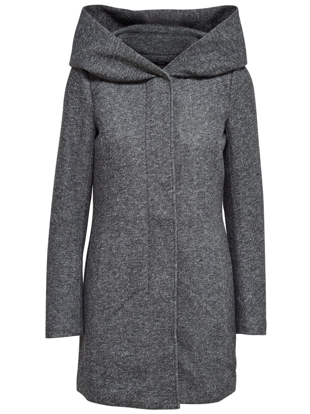 ONLY Female Mantel Klassischer XS Dark Grey Melange, XS Dark Grey Melange