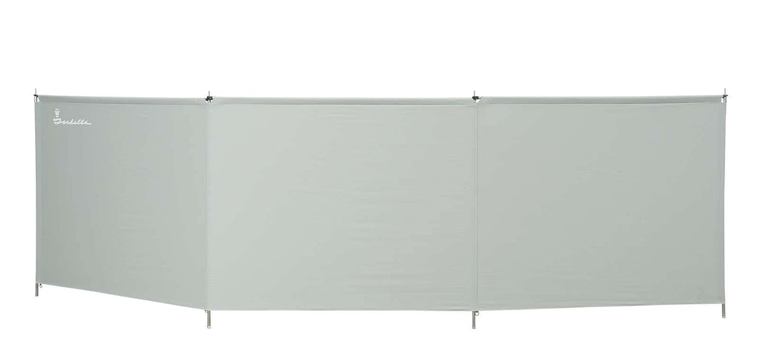 Isabella Sun Windschutz Sichtschutz 460x130cm 3tlg Camping Outdoor grau