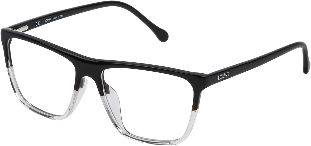 Loewe Unisex-Erwachsene VLWA16M530Z50 Brillengestelle, Schwarz (Black+Crystal), 55