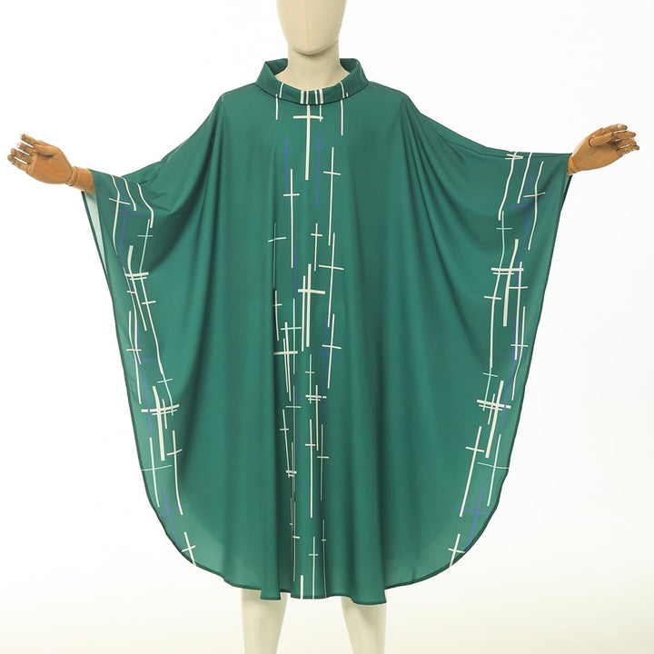 COSDREAMER Herren Damen Priester Pastor Celebrant Chasuble katholische Kirche Vater Masse Vestments