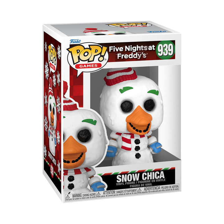 Funko Pop! Games: Five Nights at Freddy's (FNAF) - Holiday Chica The Chicken - Vinyl-Sammelfigur - G