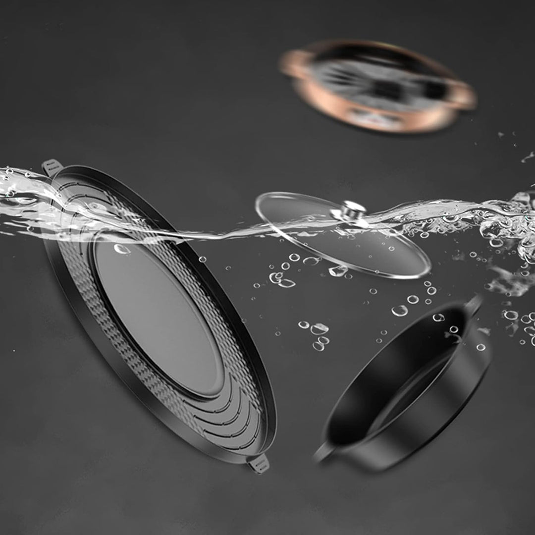 2200W Electric Grill and Hot Pot 2 in 1, Round Table BBQ Grill with Dual Split Non-Stick Pan, 220V C