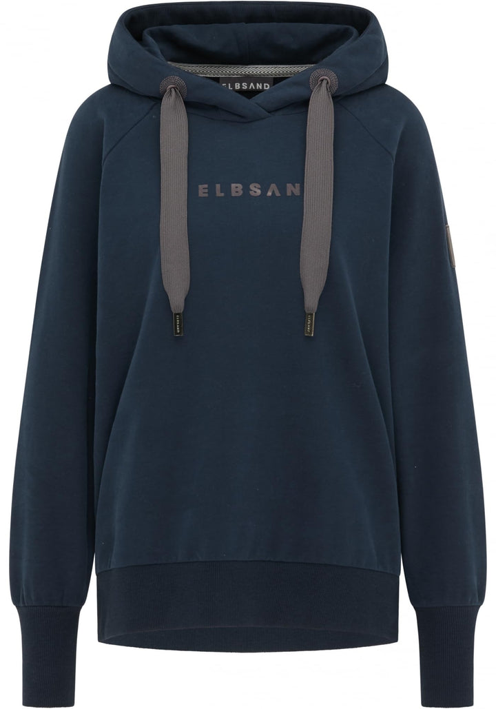 Elbsand Svana Damen Hoodie, Sweatshirt mit Kapuze, Rundhalsausschnitt Coldwater XS, Coldwater XS