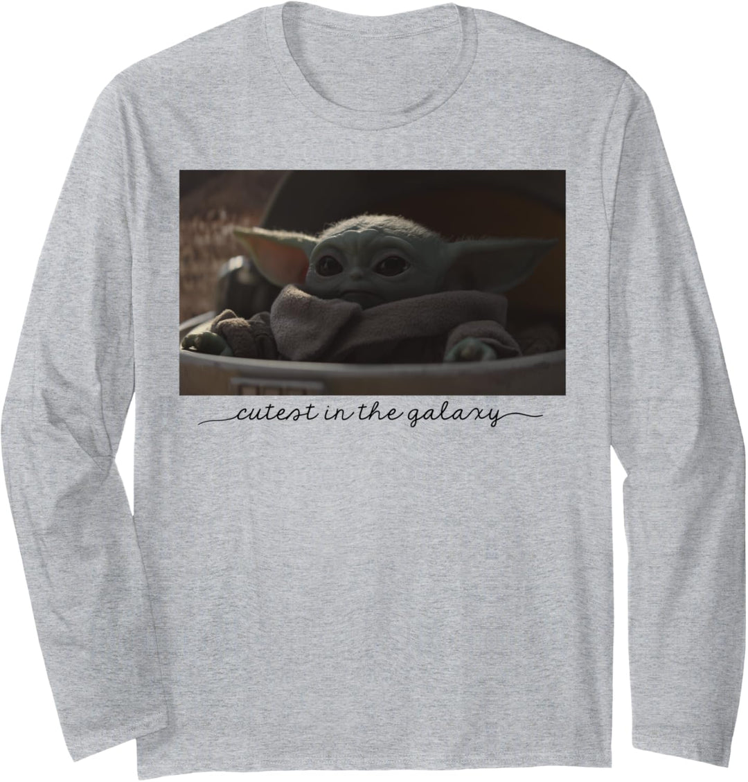 Star Wars The Mandalorian The Child Cutest In The Galaxy Langarmshirt