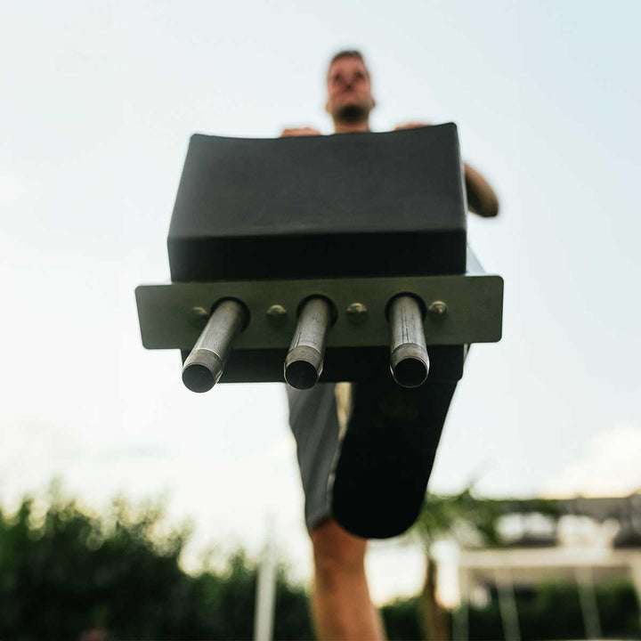 Handaerifizierer (3x20mm Spoon, Stahl, pulverbeschichtet in Anthrazit, 95cm: für Personen ab 1,80m K