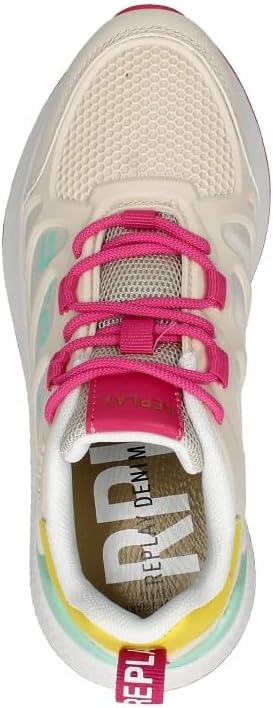 Replay Mädchen Gbs54 .000.c0004s Sneaker 38 EU Lt Beige Multi 31752, 38 EU Lt Beige Multi 31752