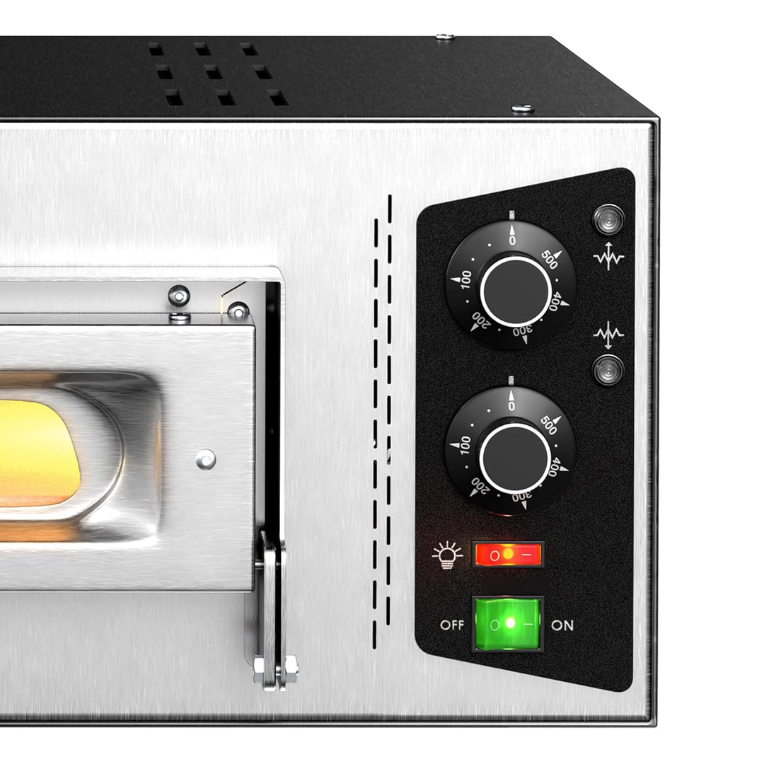 GGM Gastro | PEP35 | Elektro Pizzaofen - 1x 35cm - Manuell