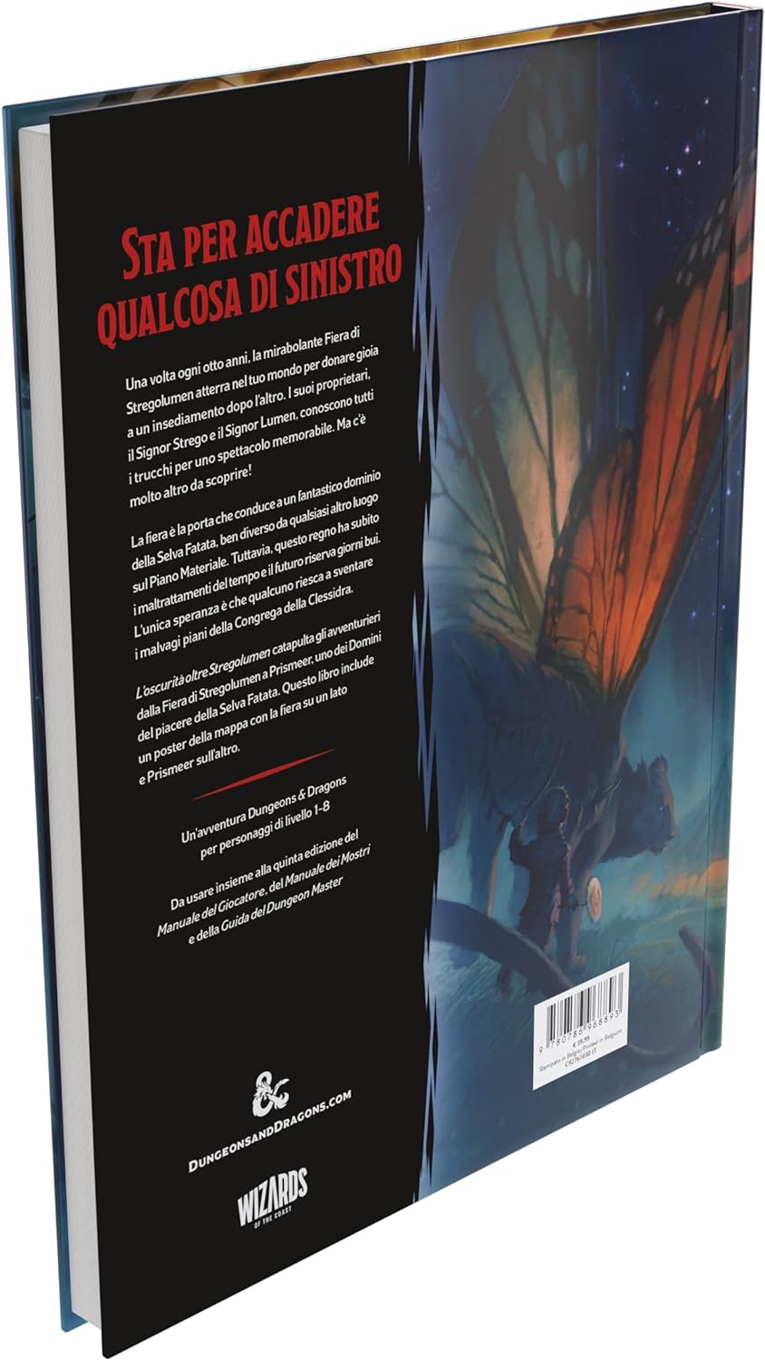 Wizards Of The Coast Dungeons & Dragons RPG Abenteuerbuch L'Oscurità Oltre Stregolumen *Italien*