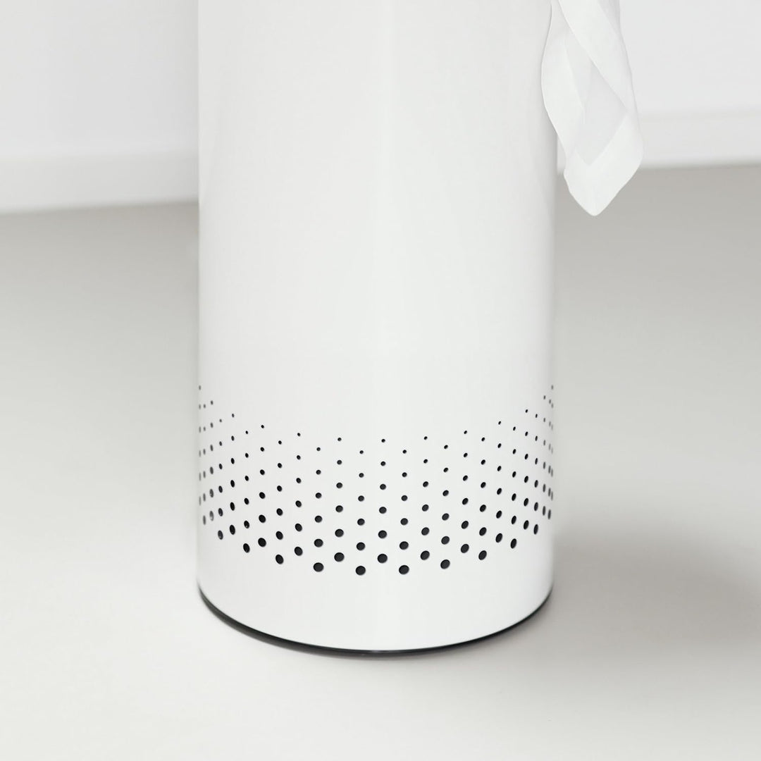Brabantia - Wäschekorb - Quick-Drop-Öffnung - Perfekt sitzenden Baumwollwäschesack - Korrosionsfrei