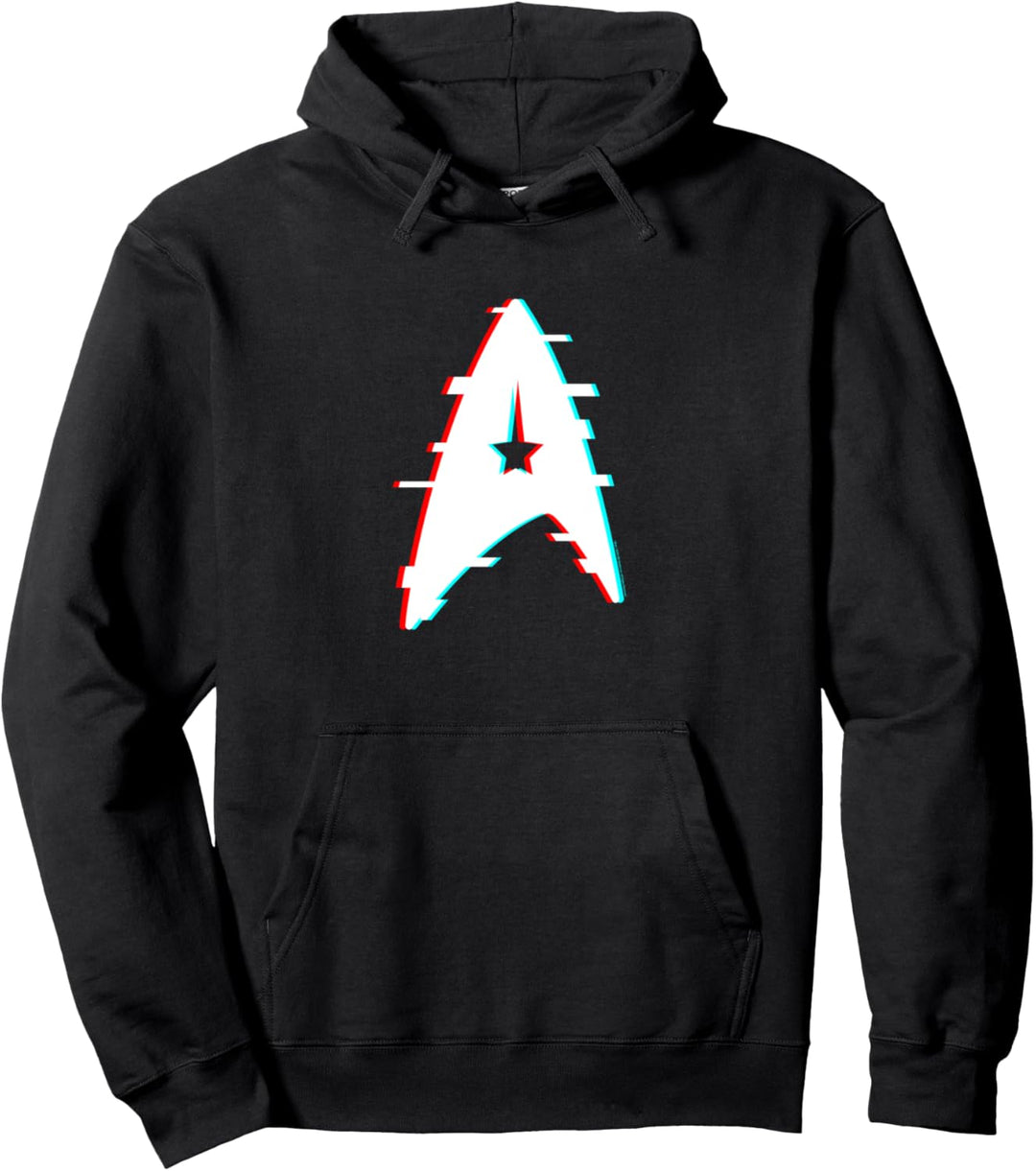 Star Trek: The Original Series Starfleet Glitch White Pullover Hoodie
