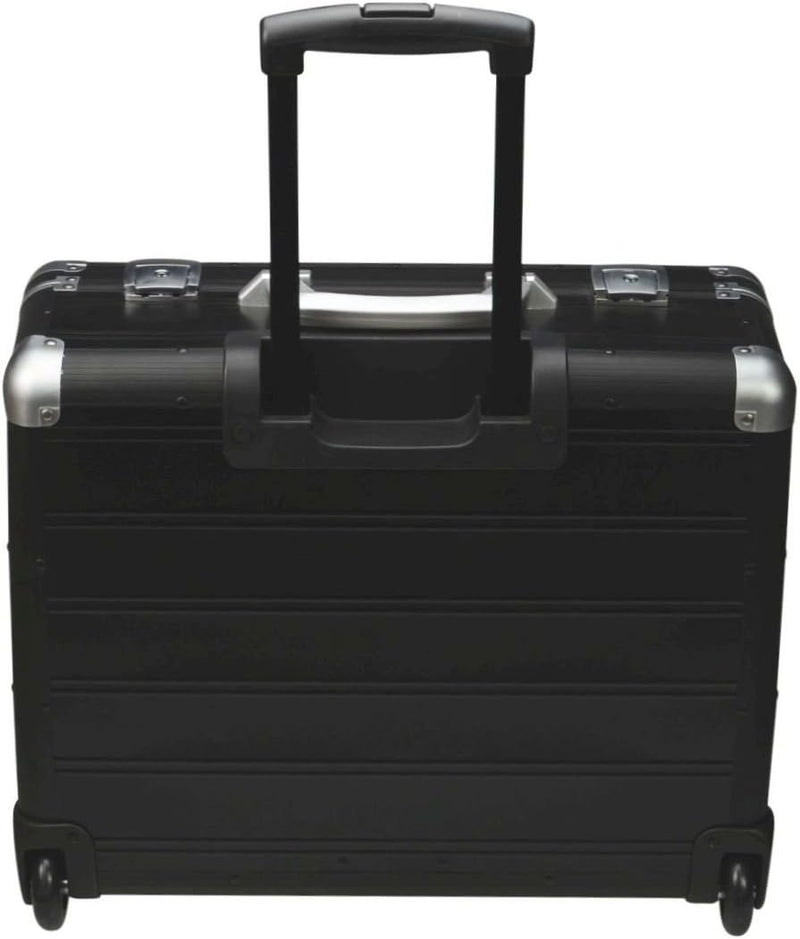 ALUMAXX 45167 Business Trolley Galaxy, Rollkoffer aus Aluminium, Businesstrolley mit Schloss, Alu Ko