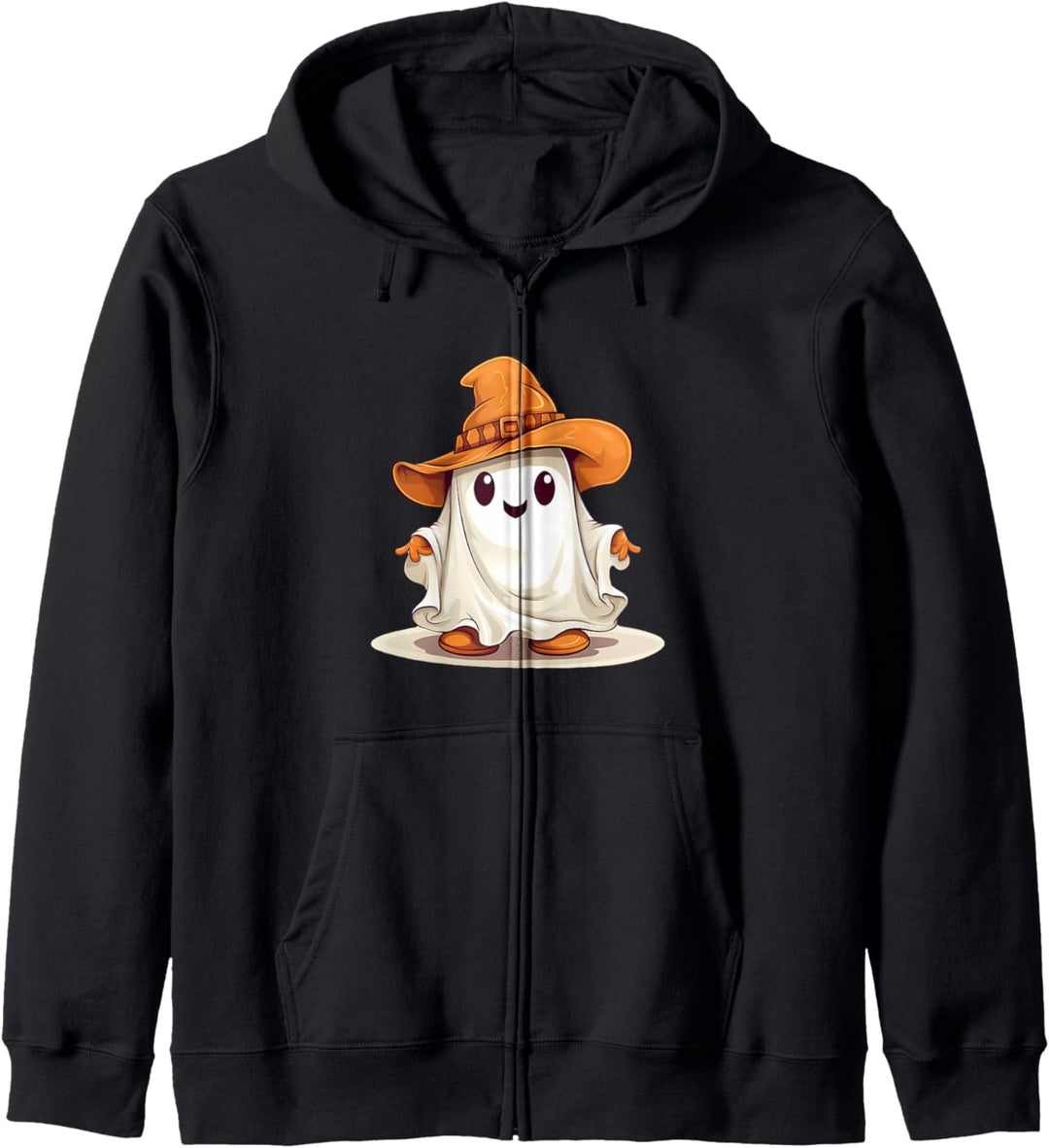Halloween Kostüm Kinder Gespenst mit Cowboyhut Kapuzenjacke
