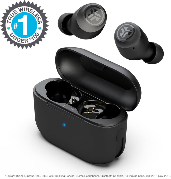 JLab Go Air Pop In Ear Kopfhörer kabellos Bluetooth, True Wireless Kopfhörer, 32+ Std Headphones, ka