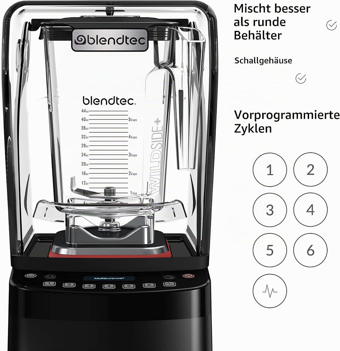 Blendtec Stealth Mixer inkl. 2 Mixbehälter Professional 885