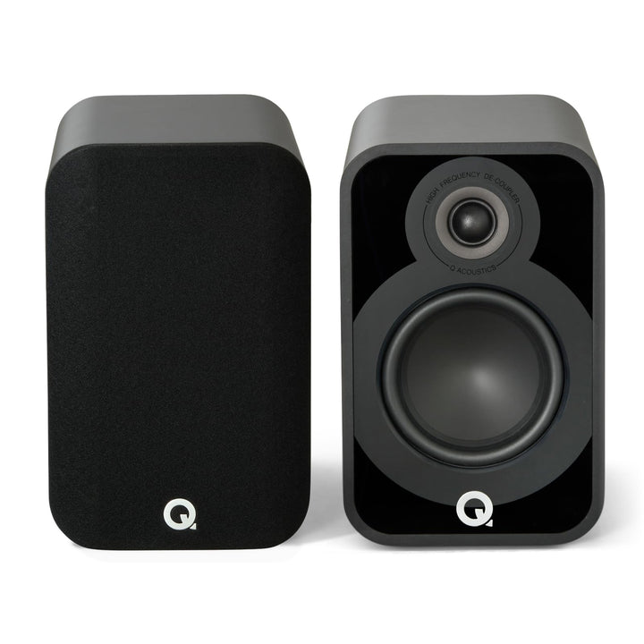 Q Acoustics 5020 Satin BK pr Standhalterung Lautsprecher Satin Schwarz schwarz matt, schwarz matt