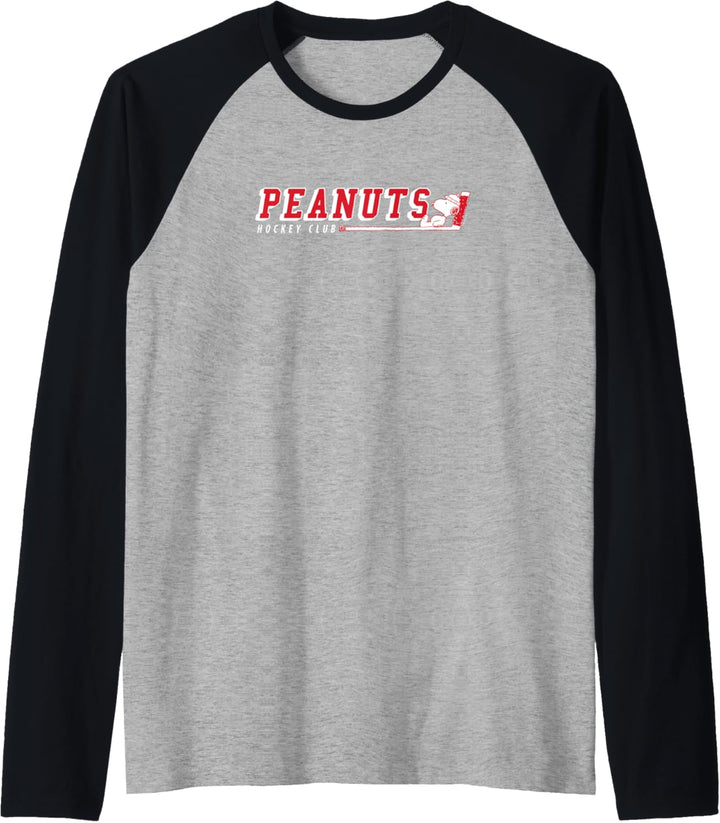 Peanuts Snoopy Hockey Club Raglan