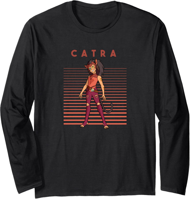 She-Ra Streifen Catra Langarmshirt