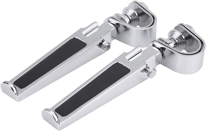 Motorrad Fussrasten mit Motorschutzklemmen für Motorrad 1 inch bis 1-1 / 4inch