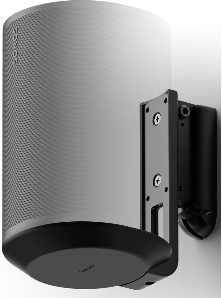 Flexson Wandhalterung für Sonos ERA100 - Schwarz (Single) Single Schwarz, Single Schwarz