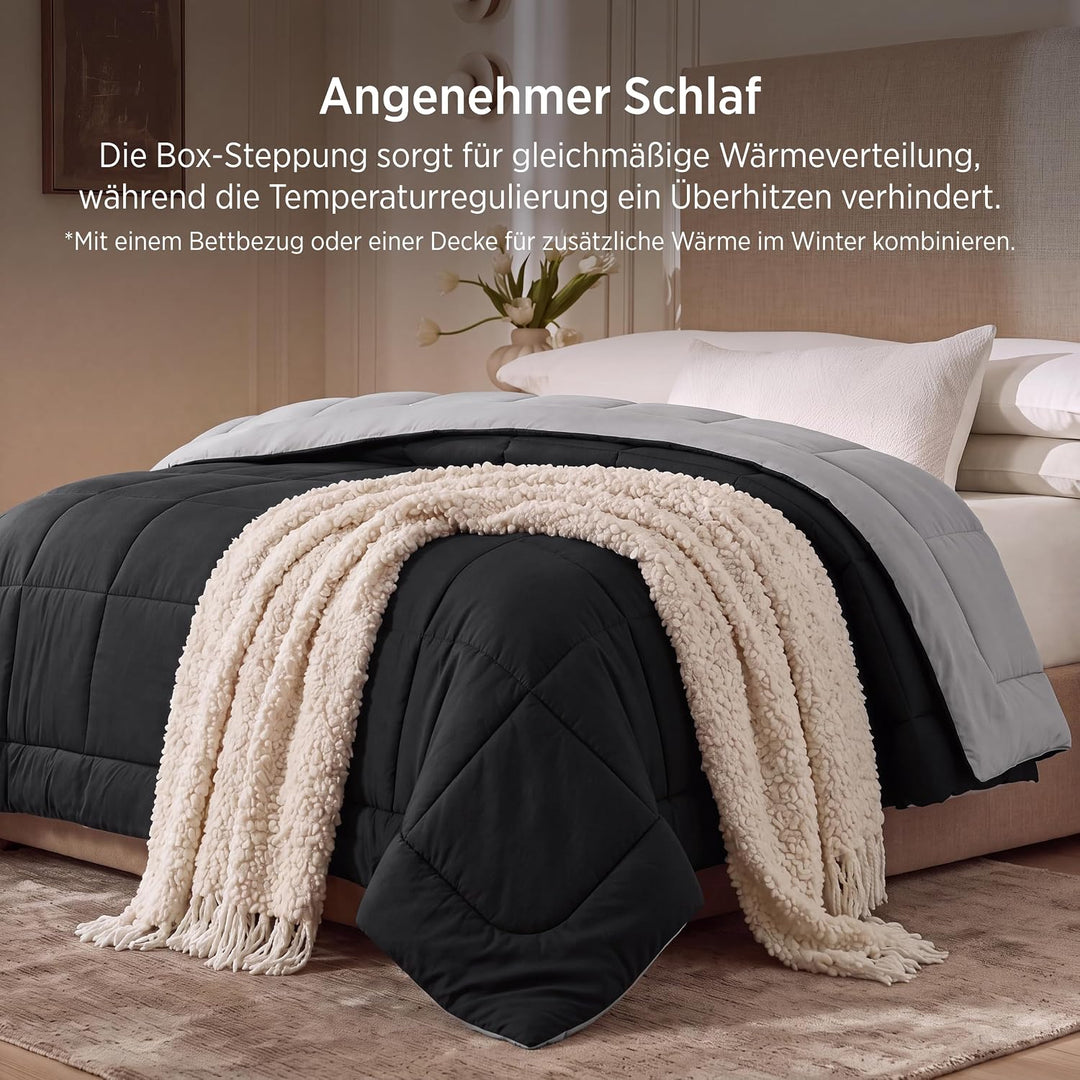 BEDSURE Bettdecke Ohne Bezug 135x200 - Bettdecke 135x200 für Allergiker, Warm &amp; Gemütlich Ganzjahres