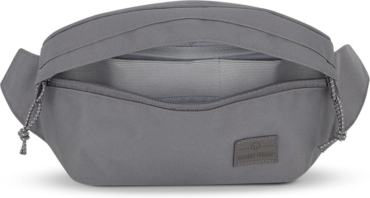 JOHNNY URBAN Bauchtasche Damen &amp; Herren Grau - Tom - Gürteltasche Mit Flexiblem Gurt für Festival -