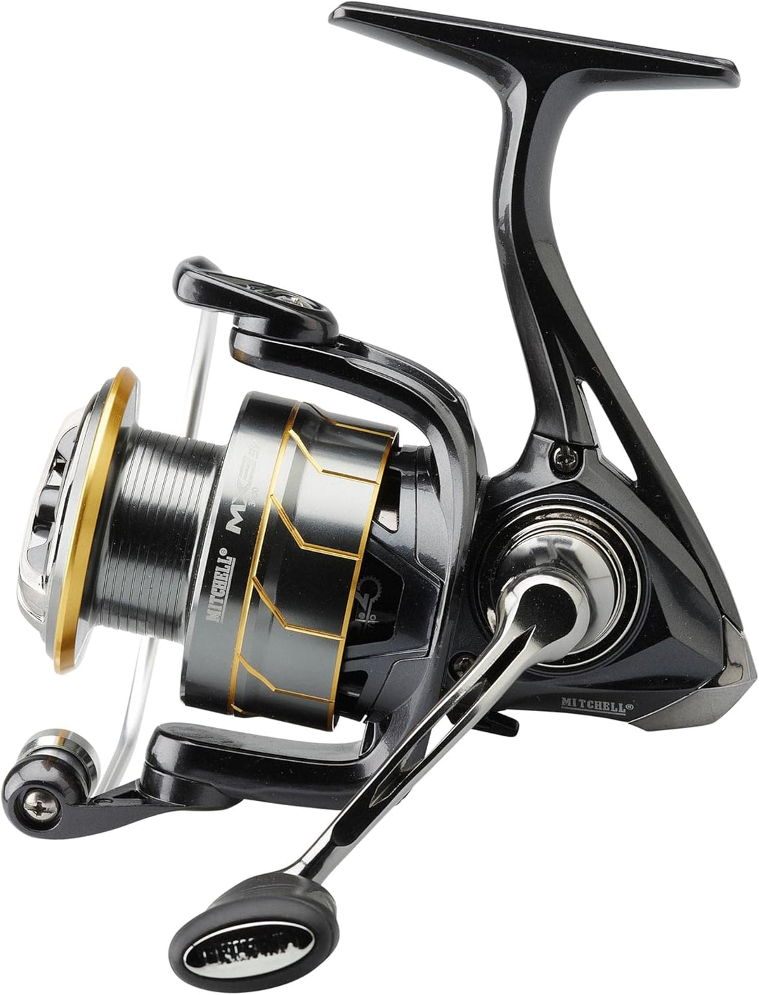 Mitchell MX Surf Salzwasser-Spinnrolle – leichte, Starke Angelrolle mit reibungsloser Rotation, 10 K