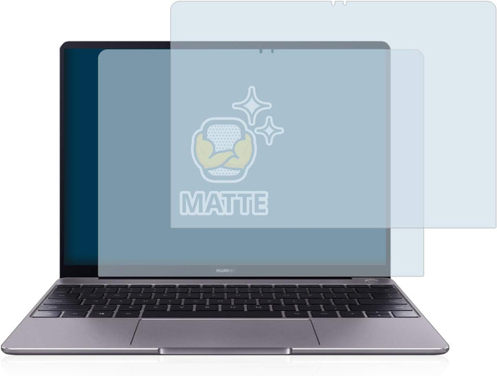 BROTECT Entspiegelungs-Schutzfolie für Huawei MateBook 13 2019 (2 Stück) Matte Displayschutz-Folie,