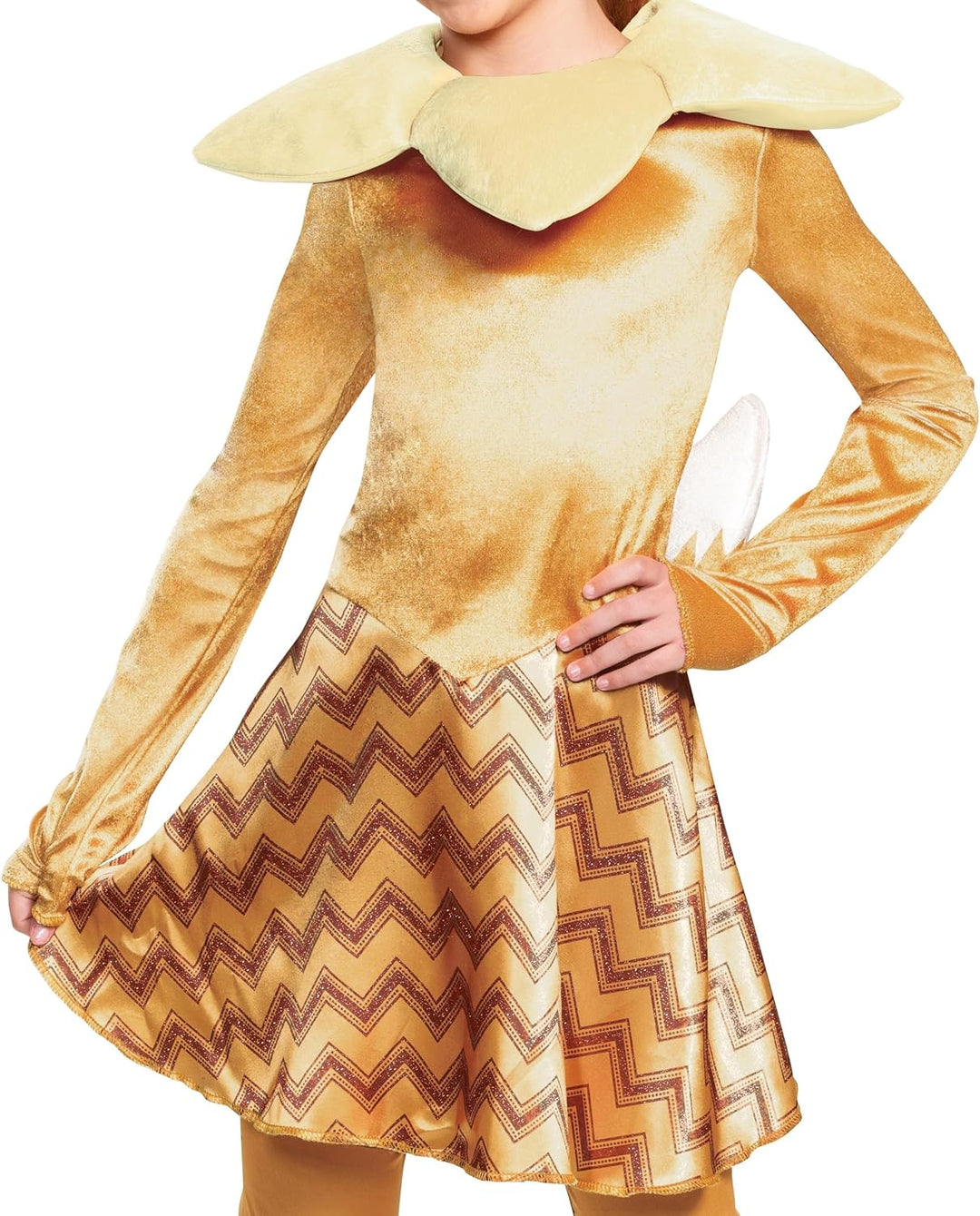 Disguise Pokemon Eevee Deluxe Girls Costume, Brown, Small (4-6x)